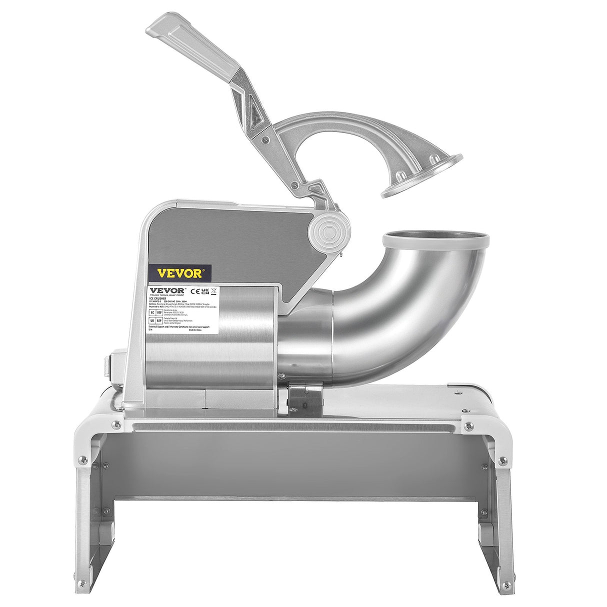 VEVOR Commercial Ice Shaver Crusher, 661lbs Per Hour Electric Snow Cone Maker, 350W Shaved Ice Machine with Dual Blades for Parties Events Snack Bar,
