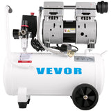 VEVOR Air Compressor 6.6 Gallon, Portable Air Compressor 1 HP, Oil Free Air Compressor Steel Tank 750W,  Pancake Air Compressor 115 PSI, Ultra Quiet Compressor for Home Repair, Tire Inflation - Extra Image