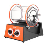 VEVOR Jewelry Polisher Tumbler, 11lbs/5kg Capacity Mini Rotary Tumbler Machine with 0-60 Minutes Tim