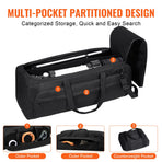 Telescope Case, 770 mm, Telescope Storage Bag with Fixed Buckles, Multi-Pocket and Detachable Divider, Shock-Absorbent Telescope Carrying Case for Optical Tube & Tripod, Counterweight Pocket