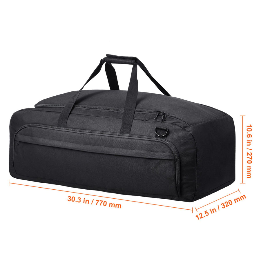 Telescope Case, 770 mm, Telescope Storage Bag with Fixed Buckles, Multi-Pocket and Detachable Divider, Shock-Absorbent Telescope Carrying Case for Optical Tube & Tripod, Counterweight Pocket