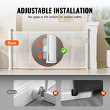 VEVOR Retractable Baby Gate, 34.2