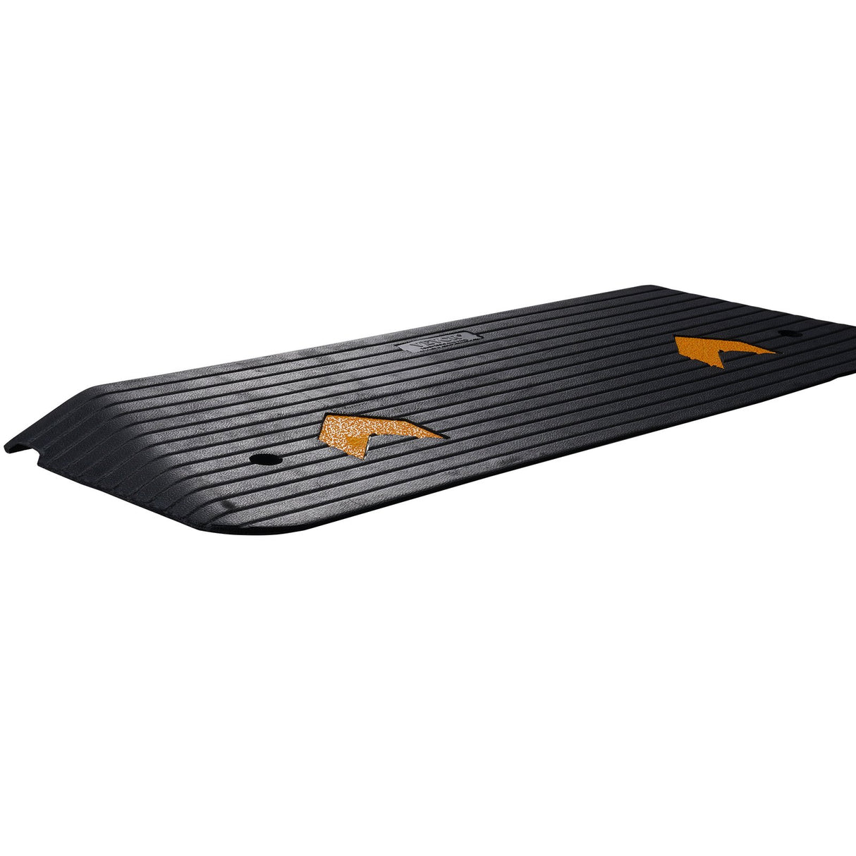 VEVOR Upgraded Rubber Threshold Ramp, 3.8 cm Rise Wheelchair Ramp Doorway, Natural Curb Ramp Rated 15 tons Load Capacity, Non-Slip Textured Surface Rubber Curb Ramp for Wheelchair and Scooter