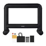 VEVOR 15 ft Inflatable Movie Screen 16:9 600D Movie Projector with Portable Bag