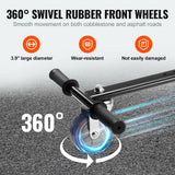 VEVOR Hoverboard Seat Attachment, Compatible with All 16.5cm20.3cm21.6cm25.4 Hoverboards,Grips Control,Adjustable Frame Length and 99.8 kg Load