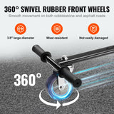 VEVOR Hoverboard Seat Attachment, Compatible with All 16.5cm20.3cm21.6cm25.4 Hoverboards,Grips Control,Adjustable Frame Length and 99.8 kg Load Capacity,Hover Board Go Karts Accessory,for Kids Adults - Top-Down View