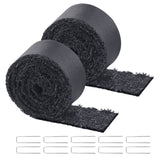 VEVOR 2 Rolls Rubber Mulch Roll for Landscaping 120 x 4.5in Rubber Mulch Mat - Extra Image