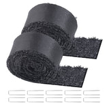 VEVOR 2 Rolls Rubber Mulch Roll for Landscaping 120 x 4.5in Rubber Mulch Mat - Extra Image