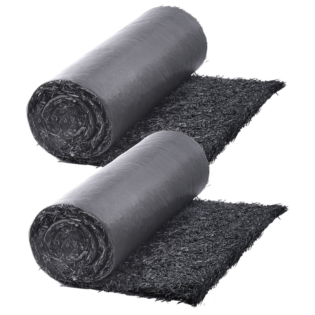 VEVOR Rubber Mulch Roll for Landscaping 96 x 22in Rubber Mulch Mat Pathway