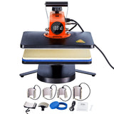 VEVOR Heat Press Machine 12x15in 8in1 Sublimation Transfer T-shirt Plate Mug Cup - Extra Image