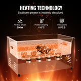 VEVOR 22L Ultrasonic Cleaner with Heater Timer & Basket Digital Sonic Machine - Side View