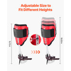 Tree Climbing Spikes Set, Height-Adjustable Tree Climbing Gear with Straps & Spike Protectors, 159 kg Load Capacity, Durable Aluminum Climb Spurs Arborist Equipment for Fruit Picking Hunting