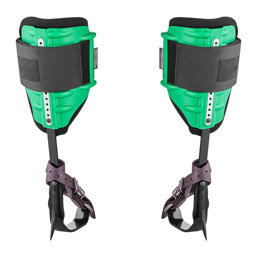 Tree Climbing Spikes Set, Height-Adjustable Tree Climbing Gear with Straps & Spike Protectors, 159 kg Load Capacity, Heavy Duty Steel Climb Spurs Arborist Equipment for Fruit Picking Hunting