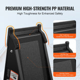 VEVOR Ladder Levler 380lbs Load PP Leveling Tool with Storage for Uneven Ground - Top-Down View