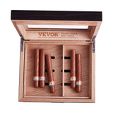 VEVOR 50 Cigar Humidor Glasstop Cedar Cigar Box Humidifier & Hygrometer & Drawer - Extra Image