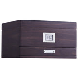VEVOR 50 Cigar Humidor Glasstop Cedar Cigar Box Humidifier & Hygrometer & Drawer - Extra Image