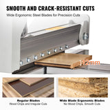 VEVOR Floor Cutter 330mm, Cuts Vinyl Plank, Laminate, Engineered Hardwood, Siding, 12mm Cutting Depth Effortless And Easy Cutting, Vinyl Plank Cutter for LVP, WPC, SPC, LVT, VCT, PVC, and More - Side View