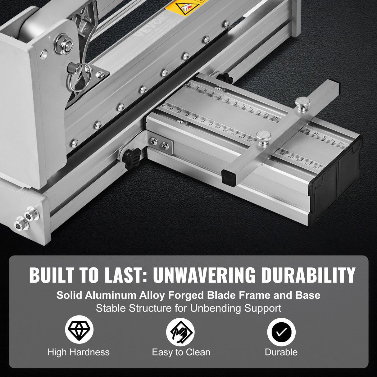 VEVOR Floor Cutter 330mm, Cuts Vinyl Plank, Laminate, Engineered Hardwood, Siding, 12mm Cutting Dept