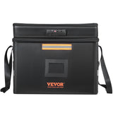 VEVOR Fireproof Document Box, Fireproof Document Bag with Lock 2000_, Fireproof and Waterproof File Box 450x140x315 mm with Zipper & Handle, for Money