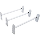 VEVOR Van Roof Ladder Rack, 3 Bars Alloy Steel Roof Racks, 750 LBS Capacity Rain-Gutter Roof Rack, Adjustable Length 40.2