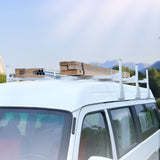 VEVOR 3-Bar Van Roof Ladder Rack Adjustable 56.3