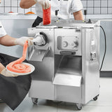 VEVOR Commercial Electric Meat Grinder Slicer 6.35 kg/Min Sausage Stuffer Maker - Low Angle