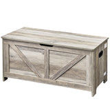 VEVOR Kids Toy Storage Bench Wooden Toy Box Chest 38.98 x 15.55 x 18.9 in Gray - Extra Image