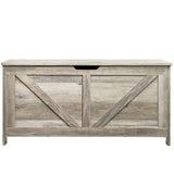 VEVOR Kids Toy Storage Bench Wooden Toy Box Chest 38.98 x 15.55 x 18.9 in Gray - Extra Image