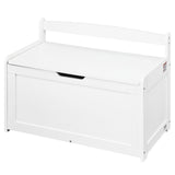 VEVOR Kids Toy Storage Bench Wooden Toy Box Chest 32.68 x 17.91 x 24.02