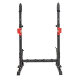 VEVOR Squat Power Rack Adjustable Heavy Duty Barbell Weight Bench Press Stand