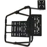 VEVOR Foldable Racing Steering Wheel Stand, Height Adjustable Universal Base Compatible with Logitech & Thrustmaster Racing Wheel and Pedal, Heavy-