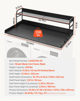 VEVOR Washer Dryer Countertop with Shelf 54