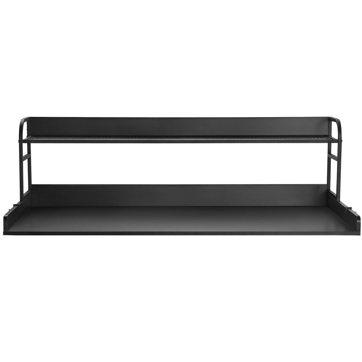 VEVOR Washer Dryer Countertop with Shelf 54"x27" Wooden Washer Dryer Cover Black