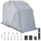 VEVOR Basket Truck, 8 Bushel Steel Canvas Laundry Basket, 3" Diameter Wheels Truck Cap Basket Canvas Laundry Cart Usually Used to Transport Clothes, Store Sundries Suitable for Hotel, Home, Hospital