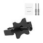 500PCS Hidden Deck Fasteners for Composite Decking Board, Universal Composite T Clips & Plastic Hidden Fasteners with Metal Screws,Polypropylene PP Clips Works with 6.5 mm Gaps, Black