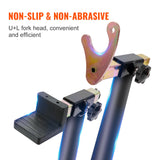 VEVOR Motorcycle Bike Stand Rear 850 LBS Forklift Spoolift Paddock Swingarm Lift - Rear View