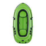 VEVOR Inflatable Boat, 4-Person Inflatable Fishing Boat, Strong PVC Portable Boat Raft Kayak, 1158mm Aluminum Oars, High-Output Pump, Fishing Rod Holders, and 2 Seats, 1100 lb Capacity for Adults Kids - Extra Image