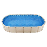 Oval Pool Liner 15x30ft Overlap Style Pool Liner 54in Wall Height