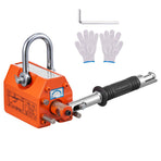 Magnetic Lifter, 100 kg/220 lbs Pulling Capacity, 2.5 Safety Factor, Neodymium & Steel, Lifting Magnet with
