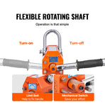 Magnetic Lifter, 100 kg/220 lbs Pulling Capacity, 2.5 Safety Factor, Neodymium & Steel, Lifting Magnet with, image 5