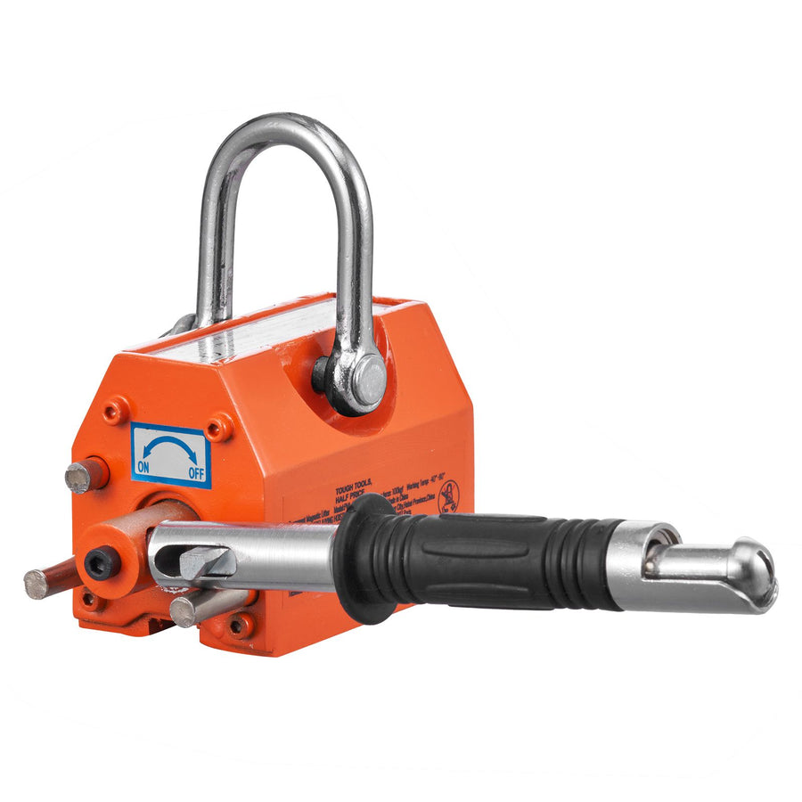 Magnetic Lifter, 100 kg/220 lbs Pulling Capacity, 2.5 Safety Factor, Neodymium & Steel, Lifting Magnet with, image 11