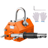 VEVOR Magnetic Lifter, 400 kg/880 lbs Pulling Capacity, 2.5 Safety Factor, Neodymium & Steel, Lifting Magnet with Release, Permanent Lift Magnets, Heavy Duty Magnet for Hoist, Shop Crane, Block, Board - Extra Image