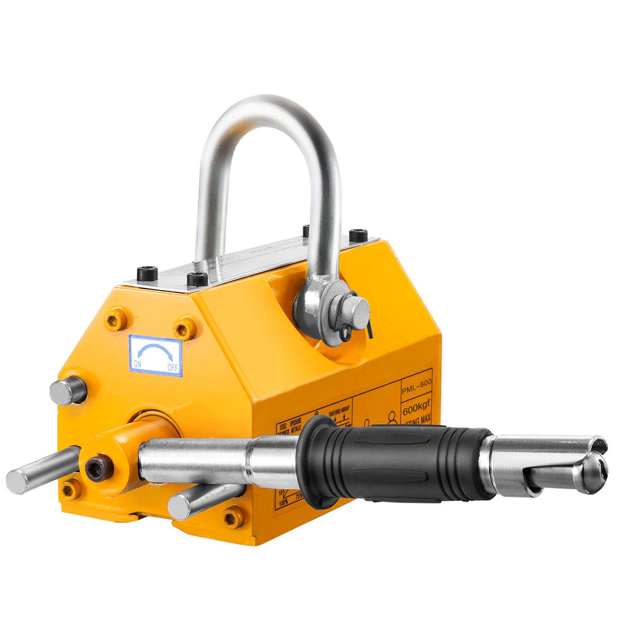 Magnetic Lifter, 600 kg Pulling Capacity, 2.5 Safety Factor, Neodymium & Steel, Lifting Magnet with Release,, image 10