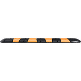 VEVOR Rubber Speed Bump, 1 Pack 2 Channel Speed Bump Hump, 72" Long Modular Speed Bump Rated 22000 LBS Loading, 72.8 x 12.2 x 2.2 Garage Speed Bump