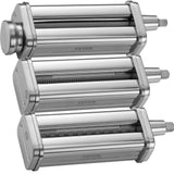 VEVOR 3Pcs Pasta Attachment for KitchenAid Stand Mixer Pasta Roller Cutter Set