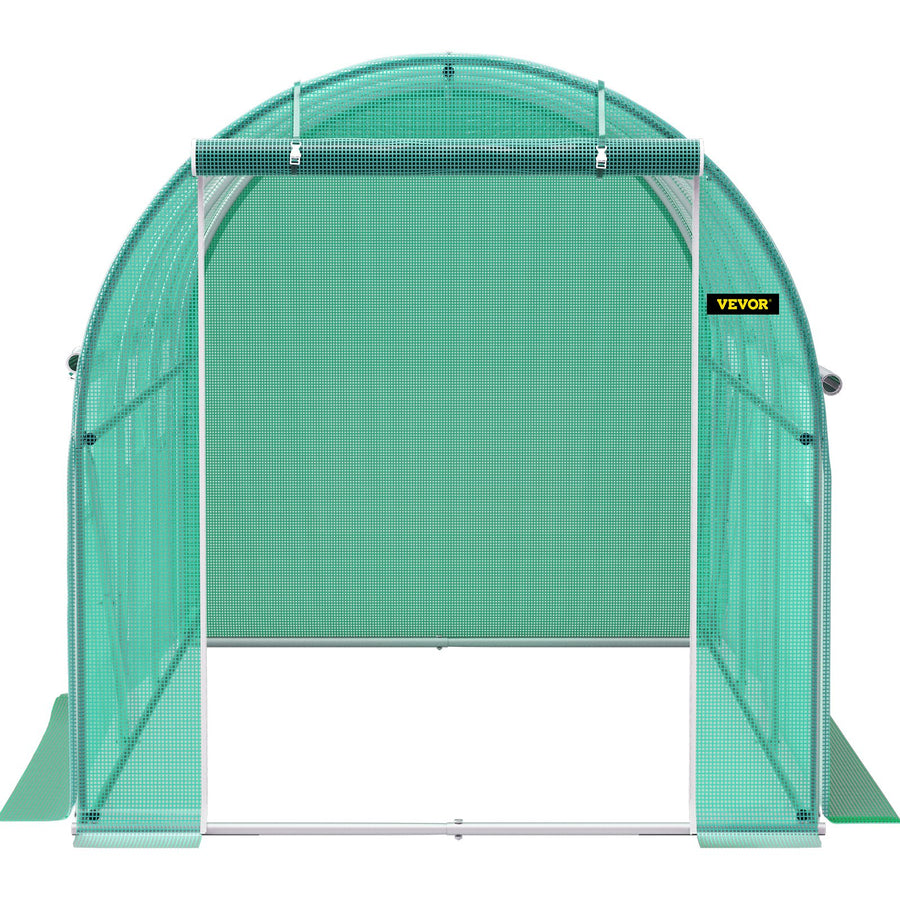 Walk-in Tunnel Greenhouse Galvanized Frame & Waterproof Cover 12x7x7 ft, image 10