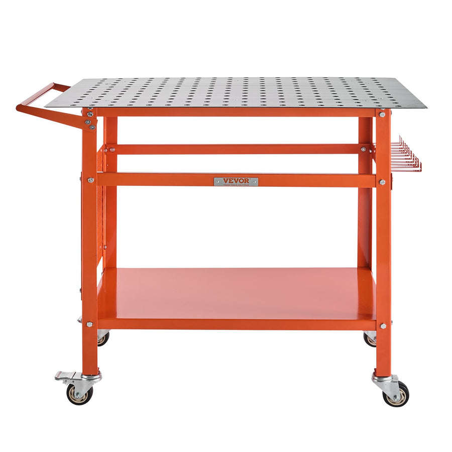 VEVOR Welding Table 40"x24" Welding Workbench with 800LBS Static Weight Capacity, image 9
