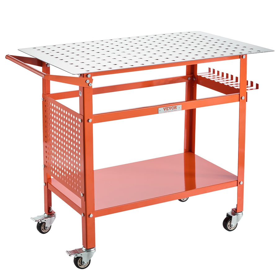 VEVOR Welding Table 40"x24" Welding Workbench with 800LBS Static Weight Capacity, image 11