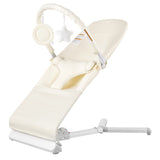 VEVOR Baby Bouncer Folding Bouncer Seat Chair for Babies 0-9 Months with Toy Bar - Low Angle