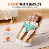 VEVOR Baby Bouncer Folding Bouncer Seat Chair for Babies with 2 Reclining Angles - 45-Degree Angle